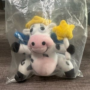 VINTAGE 1998 COMMERCIAL KRAFT
SINGLES DAIRY FAIRY COW
ADVERTISING PLUSH BEANBAG